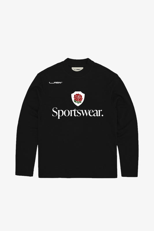 Crewneck Waffle Roses