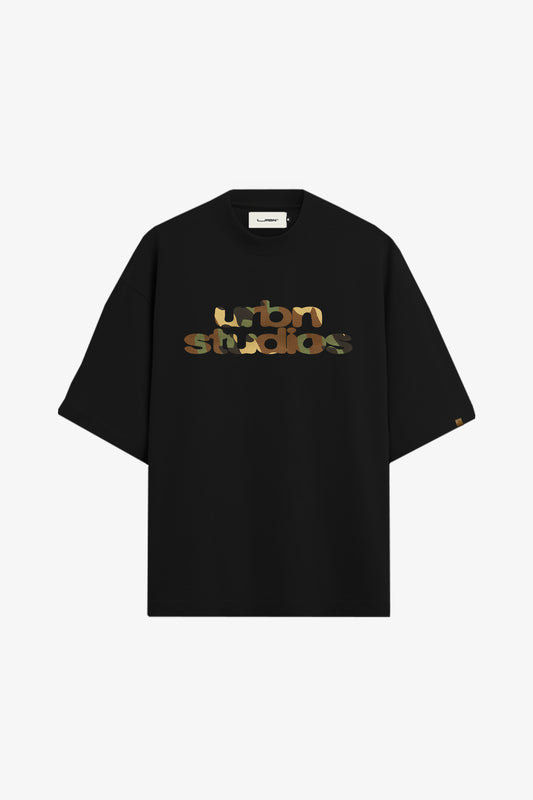 T-Shirt Archive Camo - Preta
